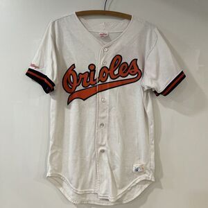 1980's Baltimore Orioles Vintage Authentic MLB Jersey Size M Rawlings‎ Stitched